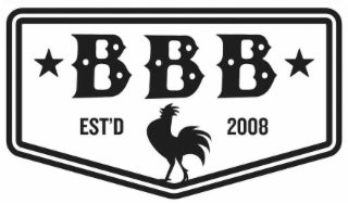 BBB EST'D 2008 logo