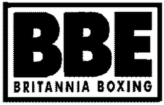 BBE BRITANNIA BOXING logo