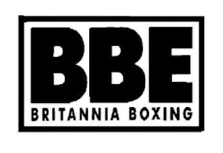 BBE BRITANNIA BOXING logo