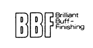 BBF BRILLIANT BUFF-FINISHING logo