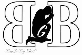 BBG BACK BY GOD logo