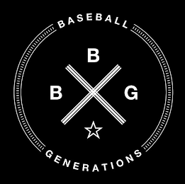 BBG BASEBALL GENERATIONS logo