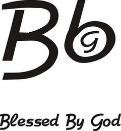 BBG BLESSED BY GOD logo