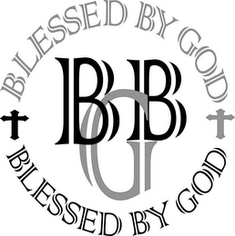 BBG BLESSED BY GOD logo