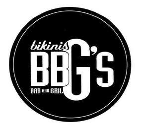 BBG'S BIKINIS BAR AND GRILL logo