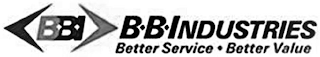 BBI BB INDUSTRIES BETTER SERVICE BETTER VALUE logo