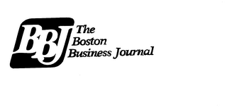 BBJ THE BOSTON BUSINESS JOURNAL logo