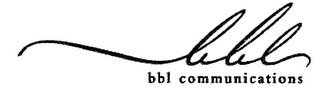 BBL BBL COMMUNICATIONS logo