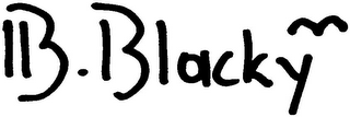 B.BLACKY logo