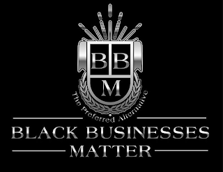 BBM THE PREFERRED ALTERNATIVE BLACK BUSINESSES MATTER logo