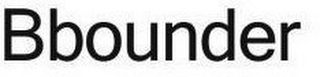 BBOUNDER logo