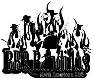 BBQ BANDIDOS NORTH AMERICAN BBQ logo