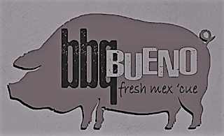 BBQ BUENO FRESH MEX'CUE logo