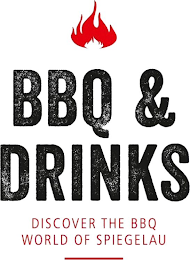 BBQ & DRINKS DISCOVER THE BBQ WORLD OF SPIEGELAU logo