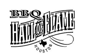 BBQ HALL OF FLAME HOUSTON logo