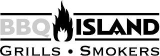BBQ ISLAND GRILLS SMOKERS logo