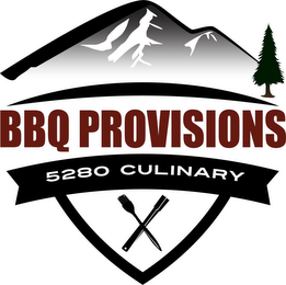 BBQ PROVISIONS 5280 CULINARY logo