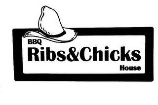 BBQ RIBS&CHICKS HOUSE logo