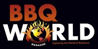 BBQ WORLD MAGAZINE EXPLORING THE WORLD OF BARBECUE logo
