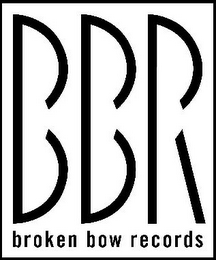 BBR BROKEN BOW RECORDS logo