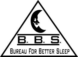 B.B.S. BUREAU FOR BETTER SLEEP logo