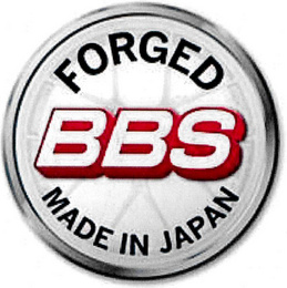 BBS FORGED MADE IN JAPAN logo