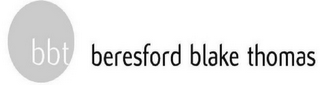 BBT BERESFORD BLAKE THOMAS logo