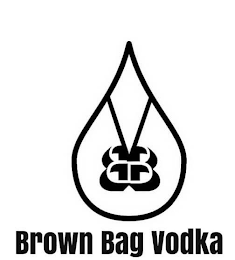 BBV BROWN BAG VODKA logo