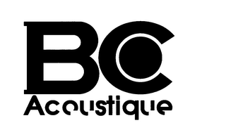 BC ACOUSTIQUE logo
