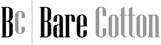 BC BARE COTTON logo