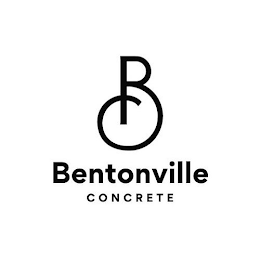 BC BENTONVILLE CONCRETE logo