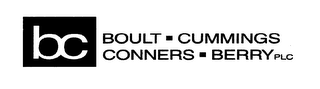 BC BOULT CUMMINGS CONNERS BERRY PLC logo