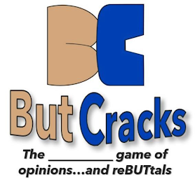 BC BUT CRACKS THE __________ GAME OF OPINIONS...AND REBUTTALS logo