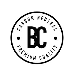 BC CARBON NEUTRAL PREMIUM QUALITY logo