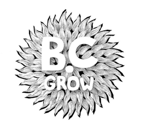 B.C GROW logo