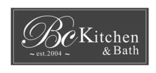 BC KITCHEN & BATH ~ EST.2004 logo