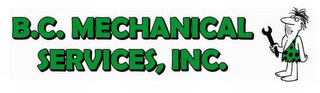 BC. MECHANICAL SERVICES, INC. logo