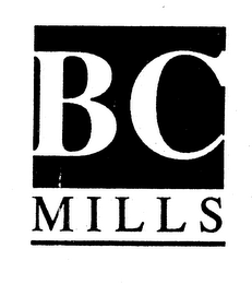 BC MILLS logo