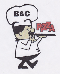 B&C PIZZA logo