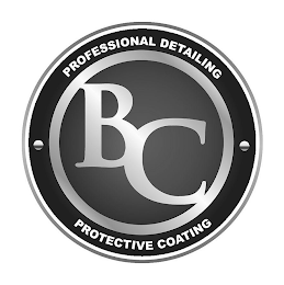 BC ·PROFESSIONAL DETAILING PROTECTIVE COATING· logo