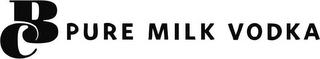 BC PURE MILK VODKA logo