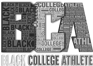 BCA BLACK COLLEGE ATHLETE logo