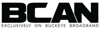 BCAN EXCLUSIVELY ON BUCKEYE BROADBAND logo