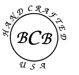 BCB HAND CRAFTED USA logo