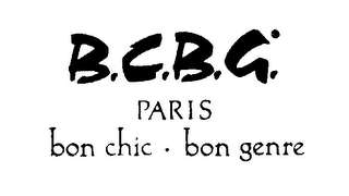 B.C.B.G. PARIS BON CHIC - BON GENRE logo