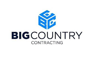 BCC BIGCOUNTRY CONTRACTING logo