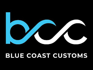 BCC BLUE COAST CUSTOMS logo