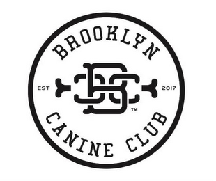 BCC BROOKLYN CANINE CLUB EST 2017 logo