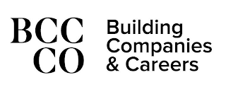 BCC CO BUILDING COMPANIES & CAREERS logo