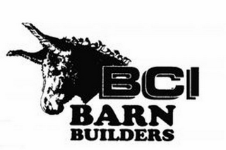 BCI BARN BUILDERS logo
